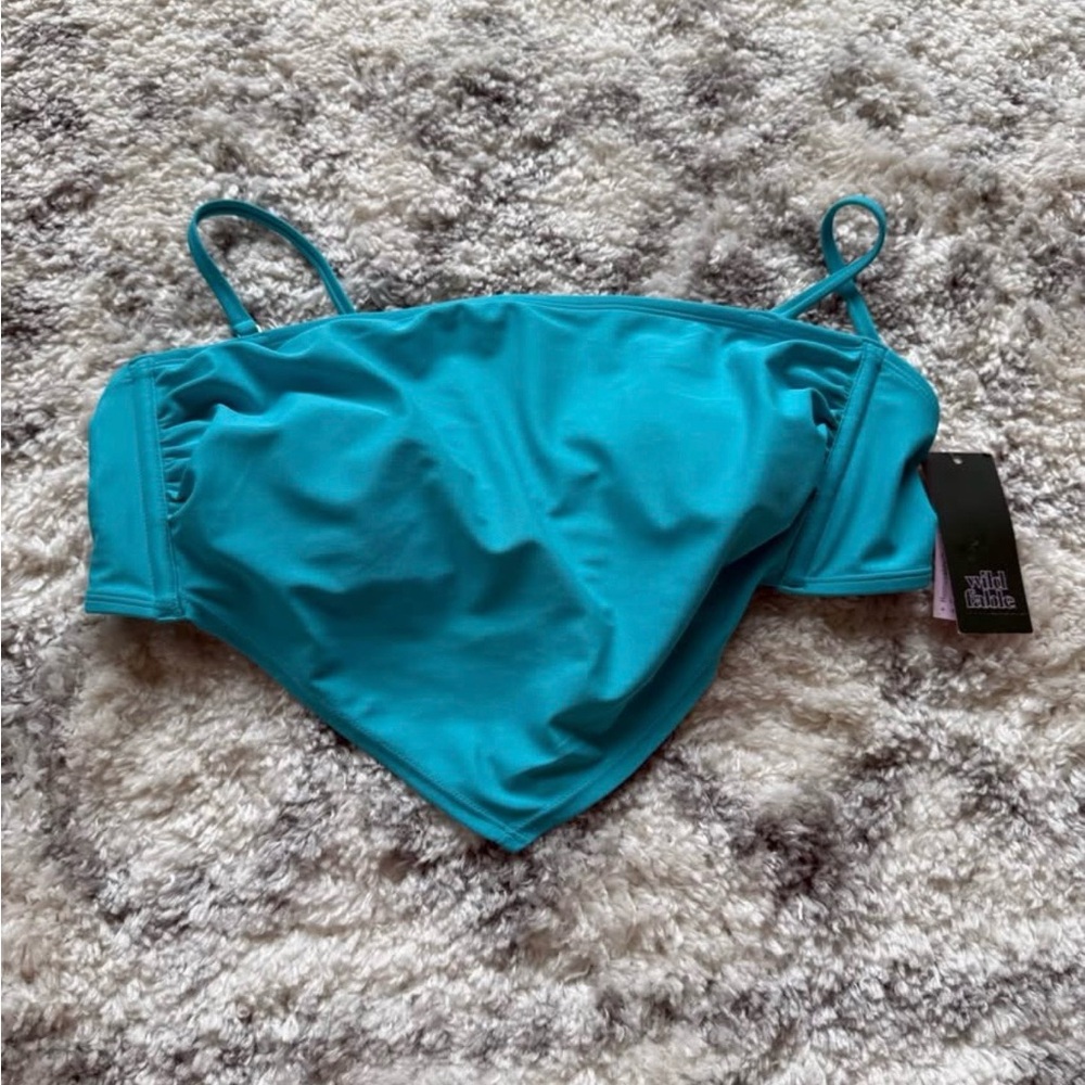 Wild Fable Teal Bikini Top